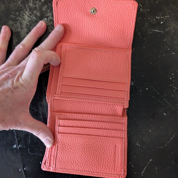 Dooney and Bourke Pebble Grain Flap Wallet - Picture 2 of 7